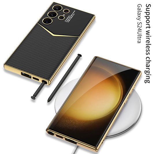 s24 Ultra Thin Anti Drop Carbon Fiber Phone Case