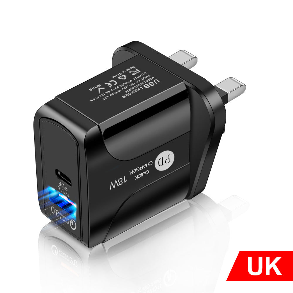 Quick charging charger 5v3a36w high power qc3.0usb charging head