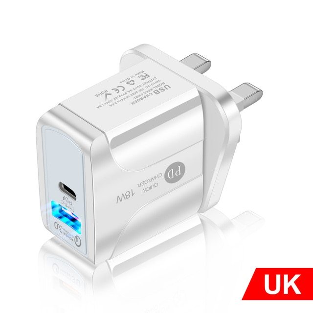 Quick charging charger 5v3a36w high power qc3.0usb charging head