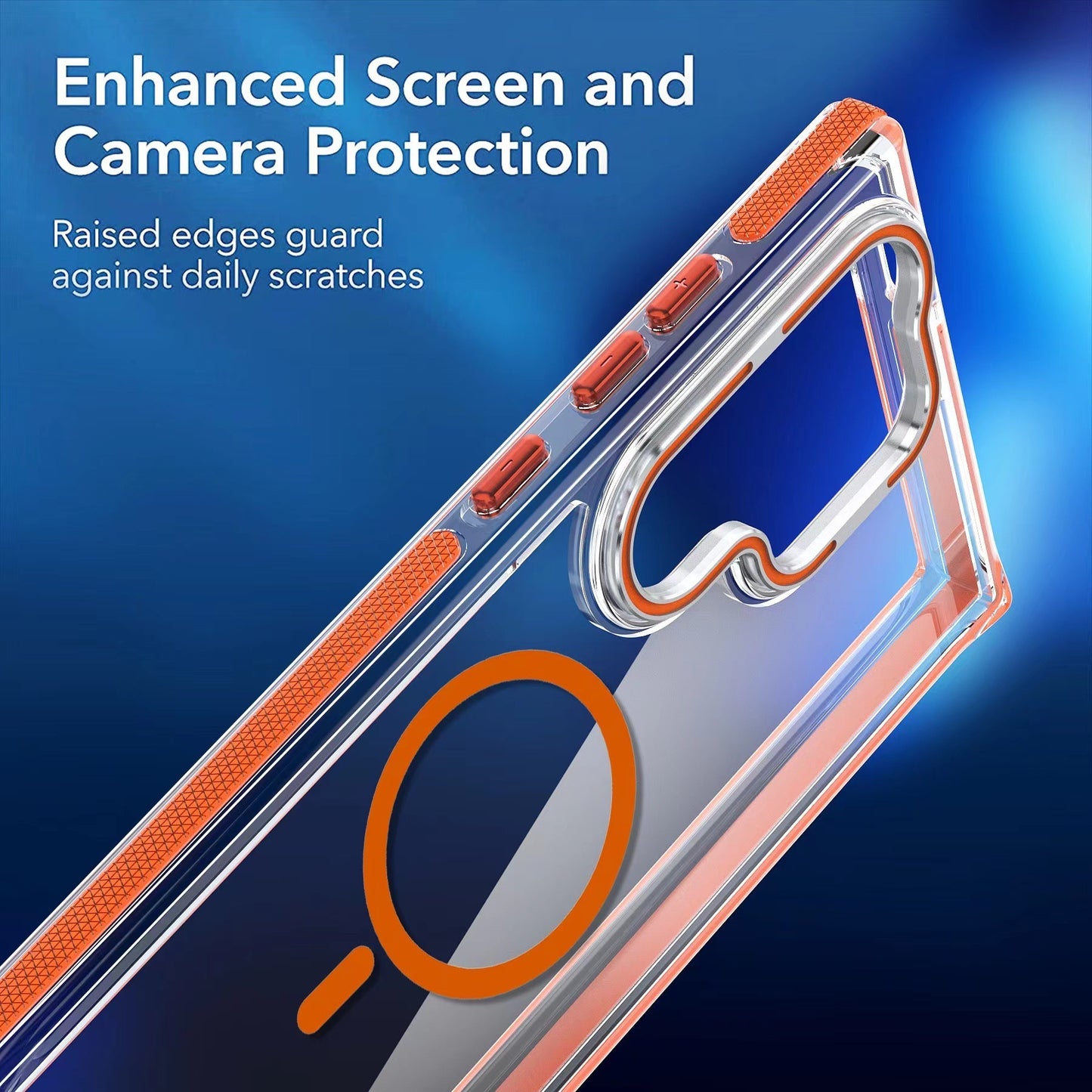 Two-Color Xuncai Magnetic Suction Case For Samsung Galaxy S25 Ultra | Colorful Hardware & Shockproof Protection