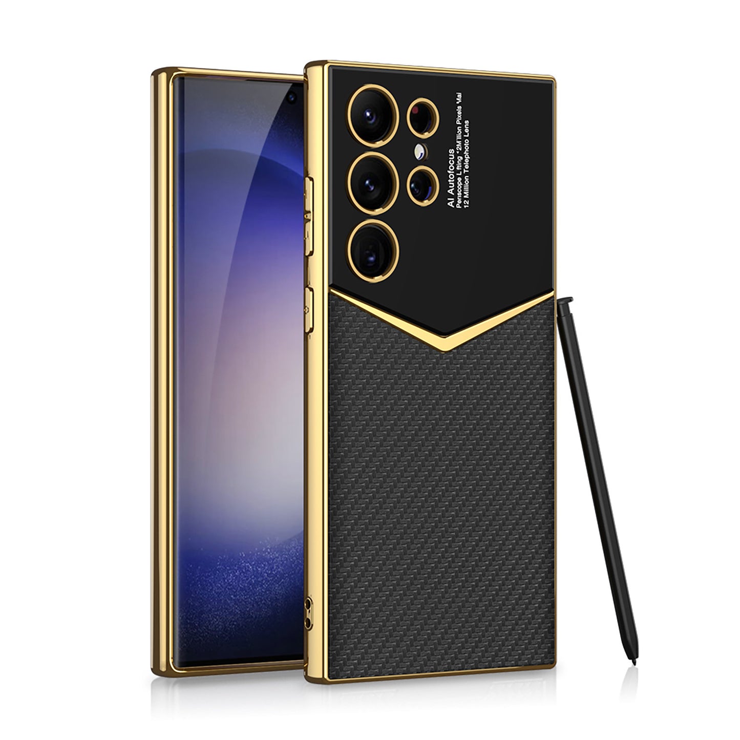 s24 Ultra Thin Anti Drop Carbon Fiber Phone Case